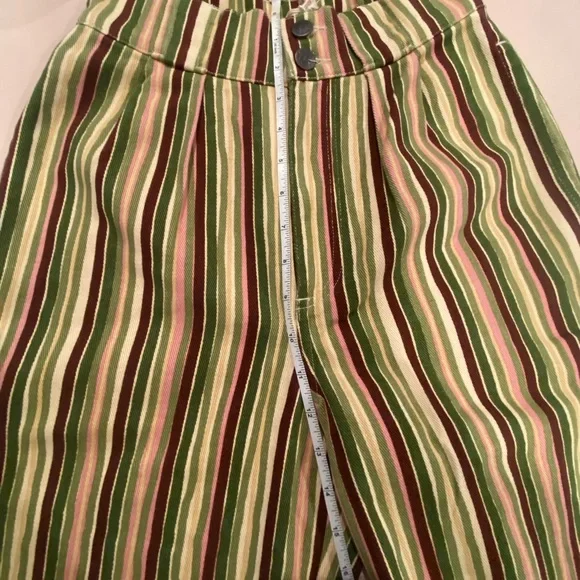 NWT Lucy & Yak Addison Tapered Twill Trousers - Picture 8 of 9